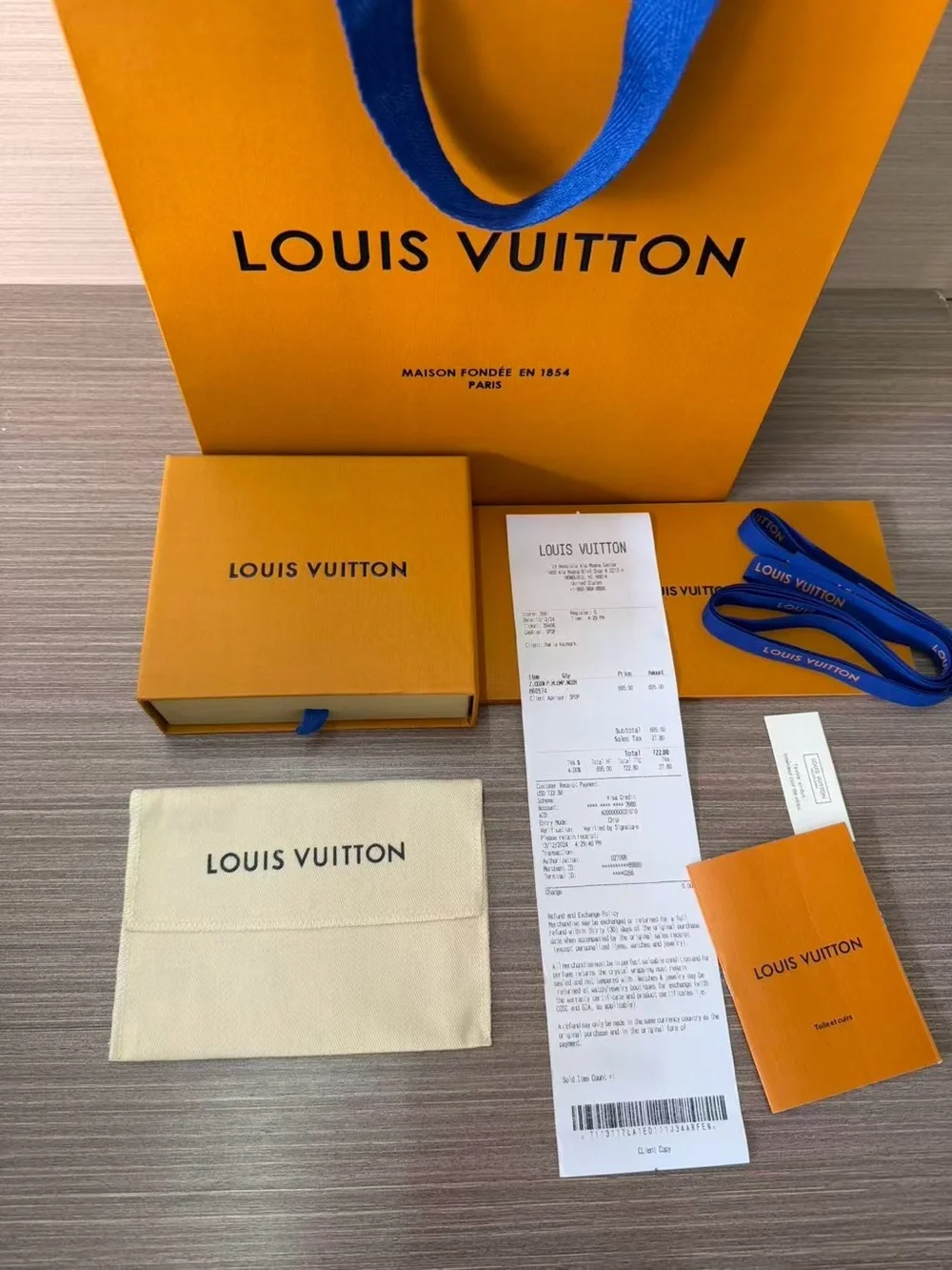 Louis Vuitton Black Embossed Monogram Zip Wallet